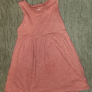 Kids Sleeveless Dress in Pink